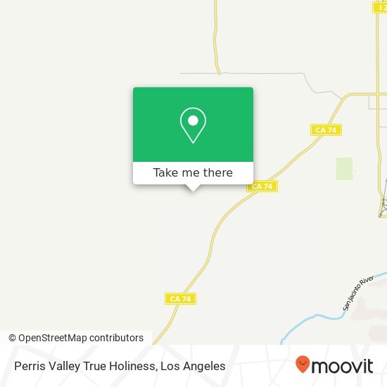 Mapa de Perris Valley True Holiness