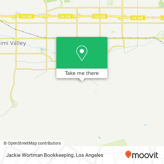 Jackie Wortman Bookkeeping map