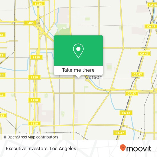 Executive Investors map