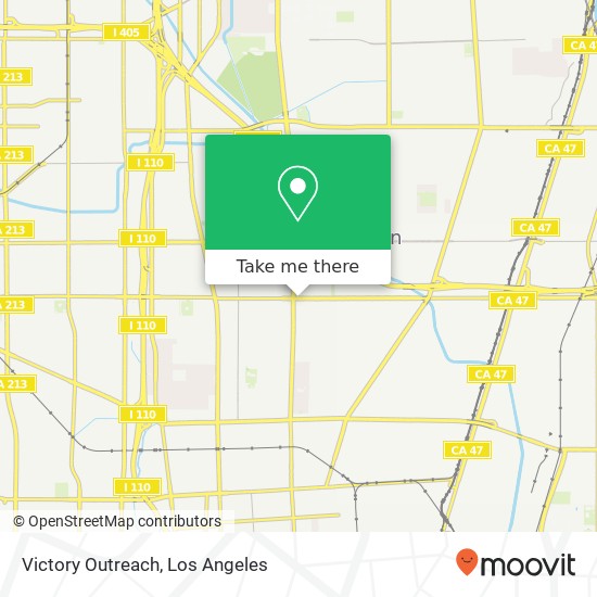 Victory Outreach map