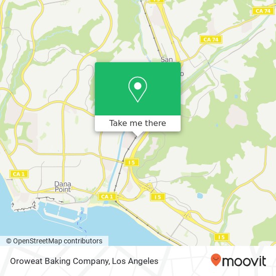 Mapa de Oroweat Baking Company