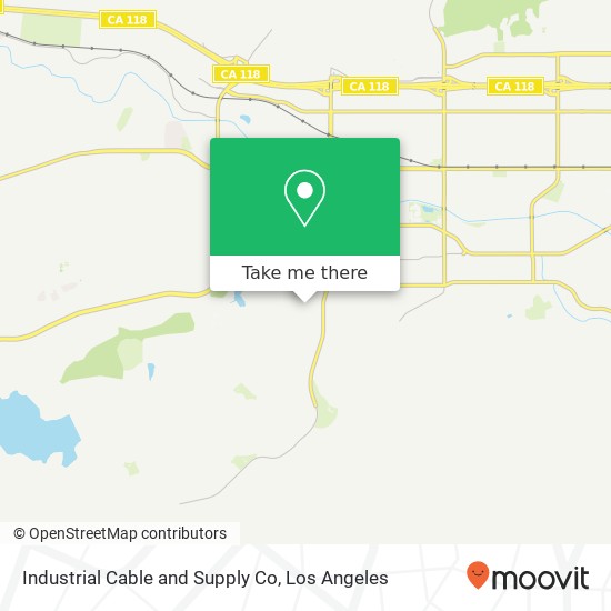 Mapa de Industrial Cable and Supply Co