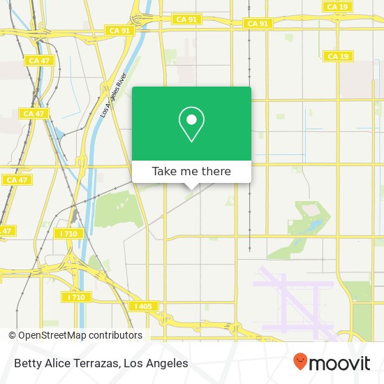 Betty Alice Terrazas map