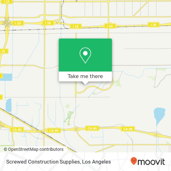 Mapa de Screwed Construction Supplies