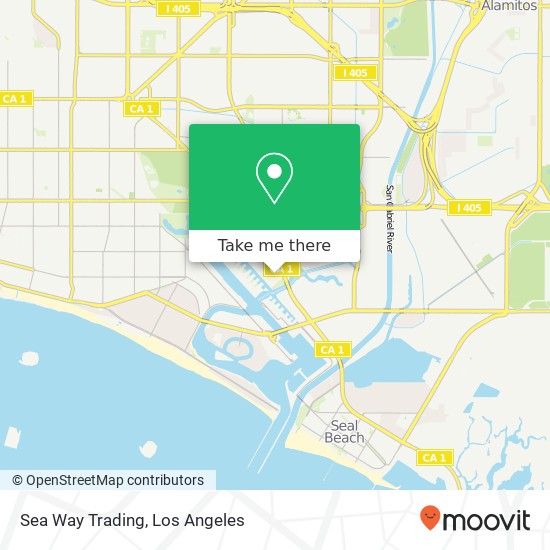 Sea Way Trading map