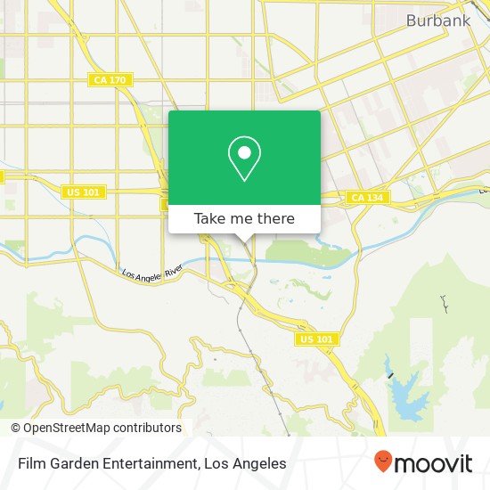 Mapa de Film Garden Entertainment