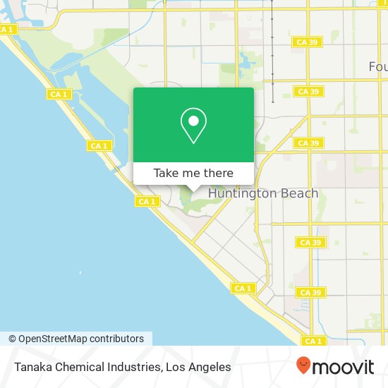 Mapa de Tanaka Chemical Industries