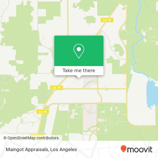 Maingot Appraisals map