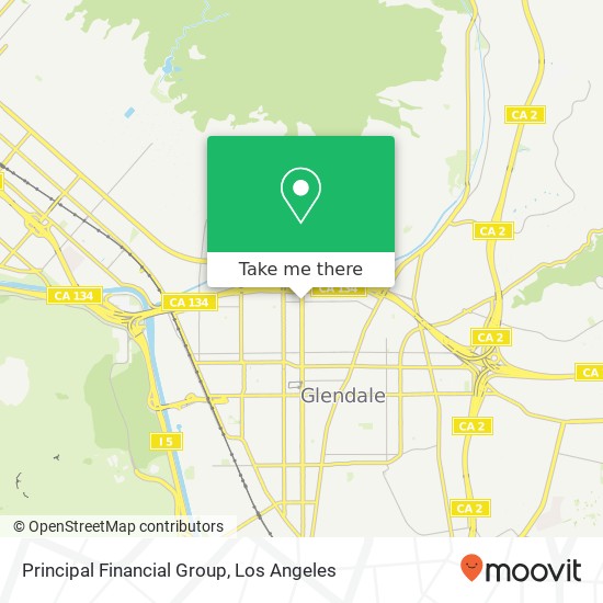 Principal Financial Group map