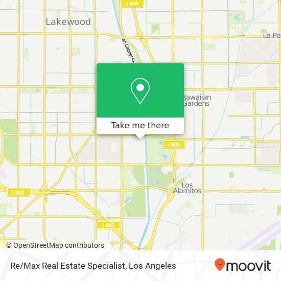 Mapa de Re/Max Real Estate Specialist