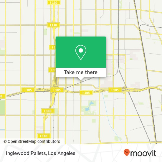 Inglewood Pallets map