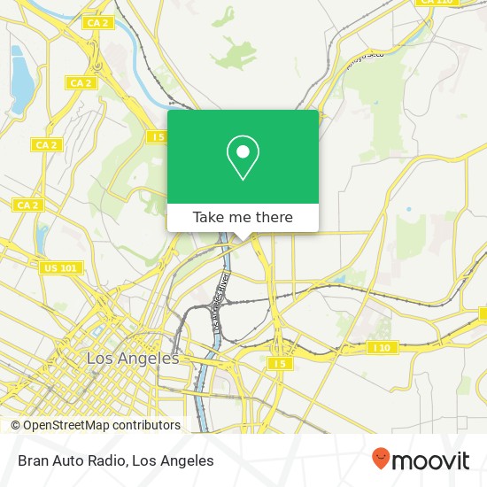 Bran Auto Radio map