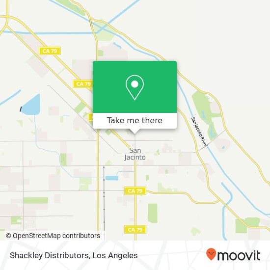 Mapa de Shackley Distributors