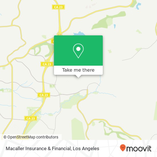 Macaller Insurance & Financial map