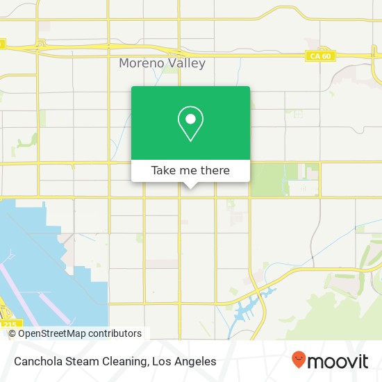 Canchola Steam Cleaning map