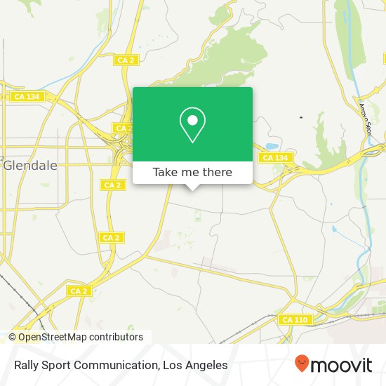 Rally Sport Communication map