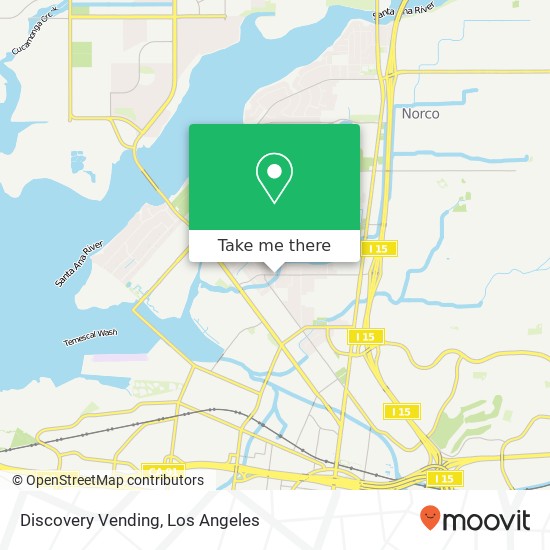 Mapa de Discovery Vending