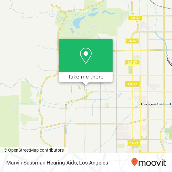 Mapa de Marvin Sussman Hearing Aids