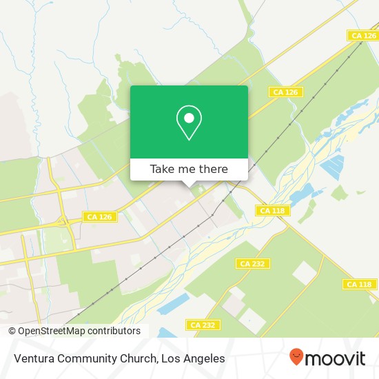 Mapa de Ventura Community Church