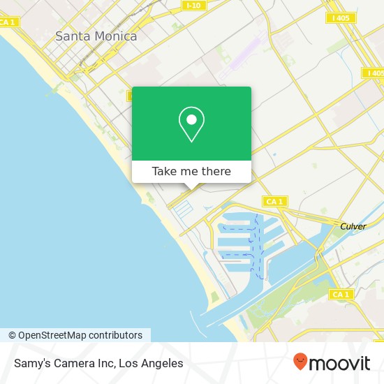 Samy's Camera Inc map