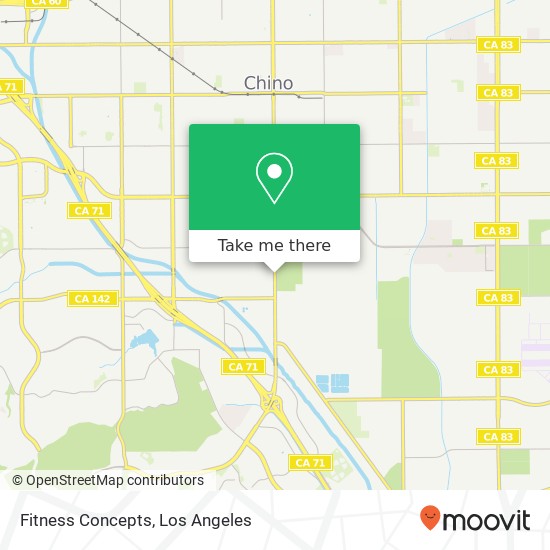 Fitness Concepts map