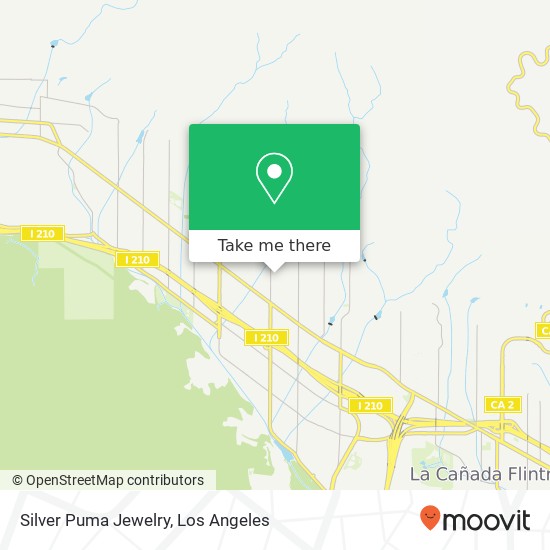 Silver Puma Jewelry map