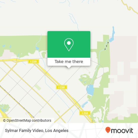 Sylmar Family Video map