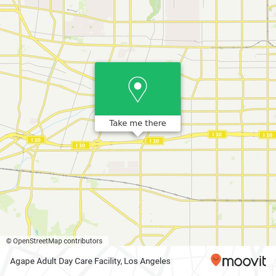 Agape Adult Day Care Facility map