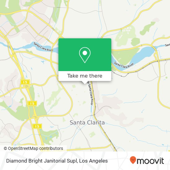Diamond Bright Janitorial Supl map