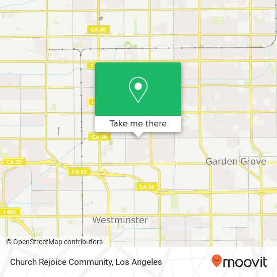 Church Rejoice Community map