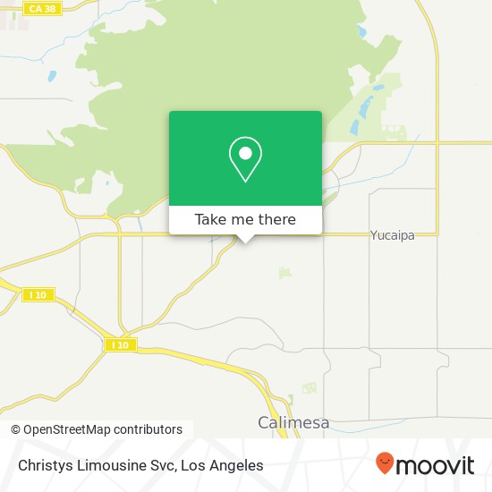 Christys Limousine Svc map