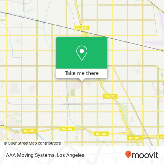 AAA Moving Systems map