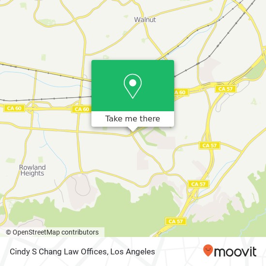 Mapa de Cindy S Chang Law Offices