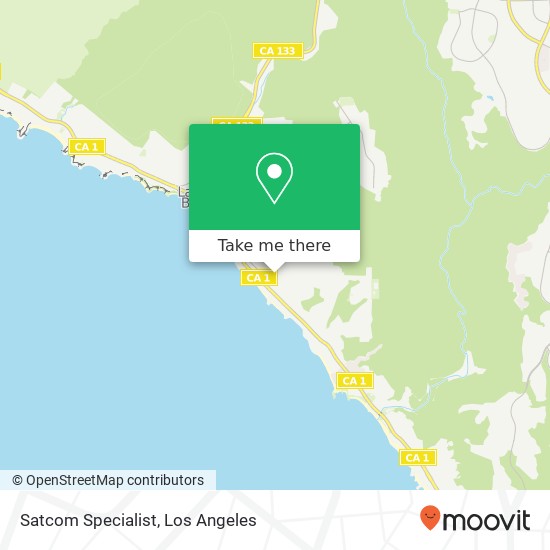 Mapa de Satcom Specialist