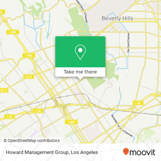 Howard Management Group map