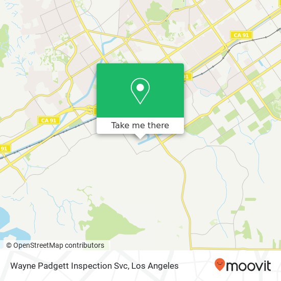 Wayne Padgett Inspection Svc map