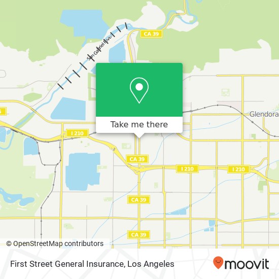 First Street General Insurance map