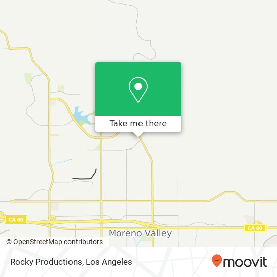 Rocky Productions map