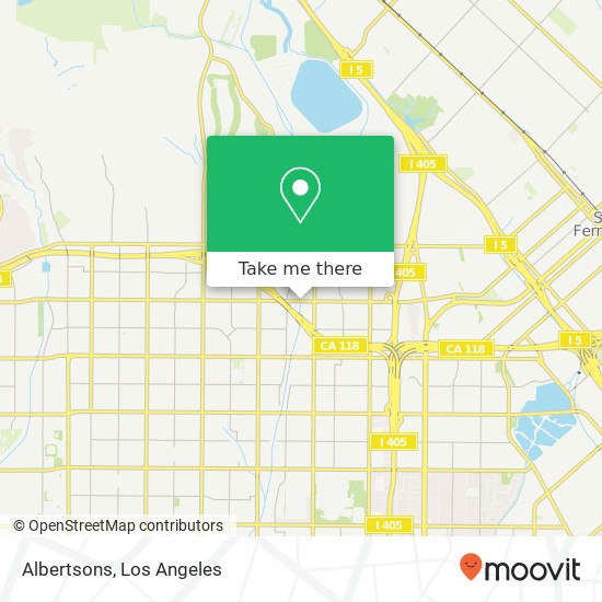 Albertsons map