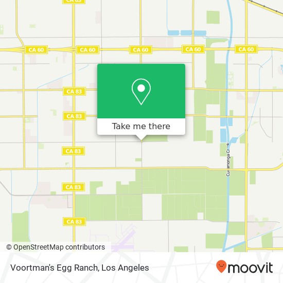 Voortman's Egg Ranch map