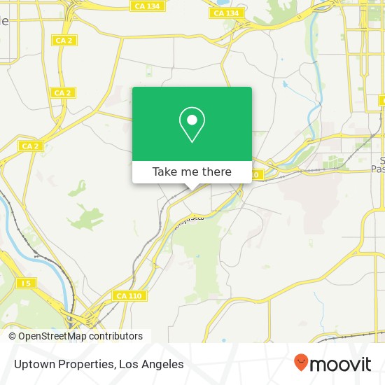 Uptown Properties map