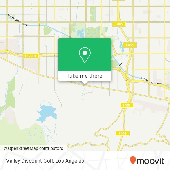 Mapa de Valley Discount Golf