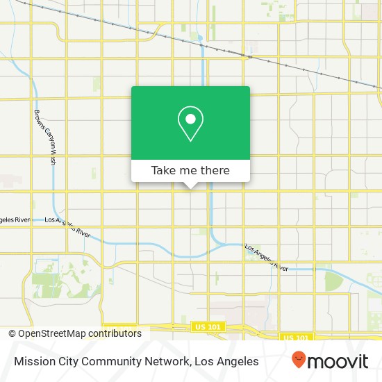 Mission City Community Network map