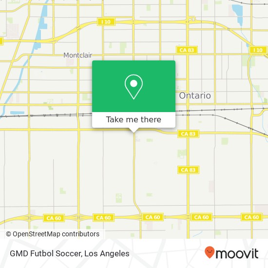 GMD Futbol Soccer map