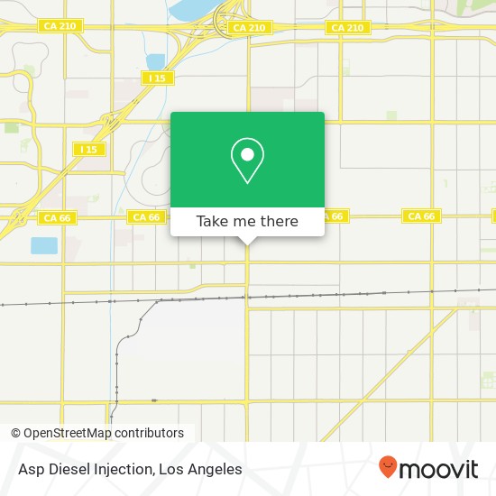 Mapa de Asp Diesel Injection