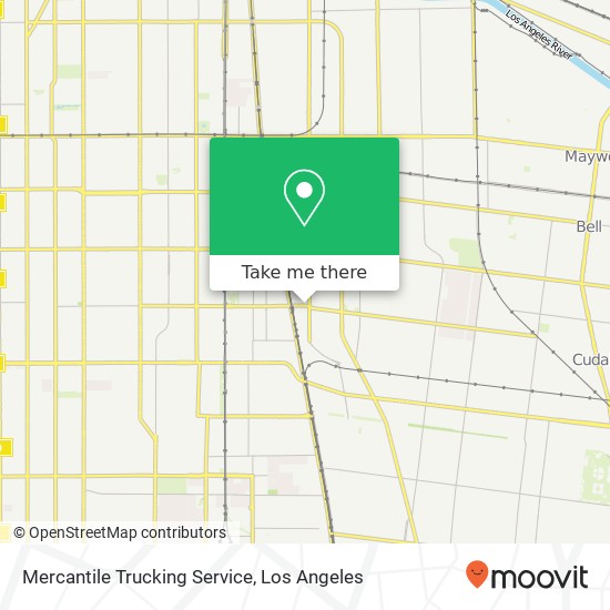 Mercantile Trucking Service map