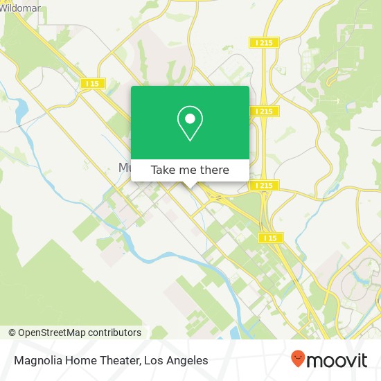 Magnolia Home Theater map