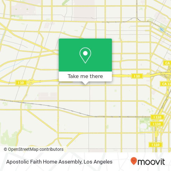 Apostolic Faith Home Assembly map