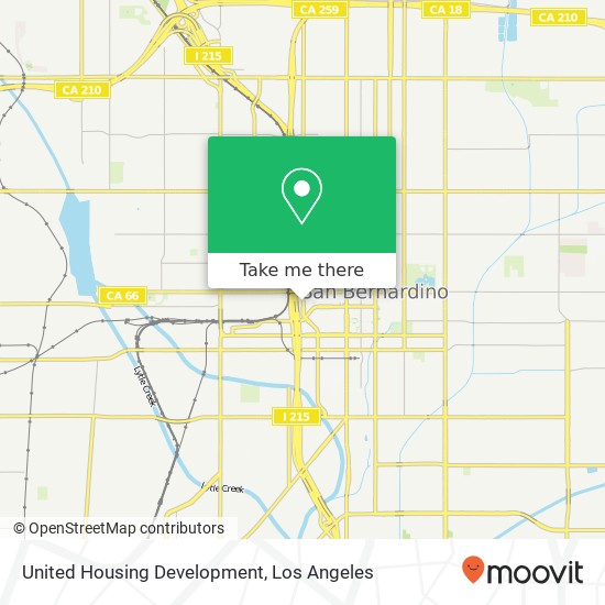 United Housing Development map