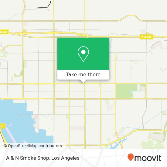 Mapa de A & N Smoke Shop